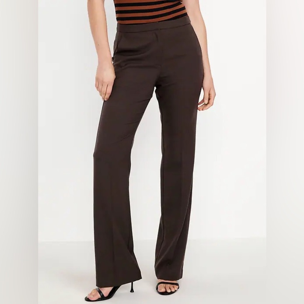 Old Navy Brown Mid Rise Taylor Bootcut Pant